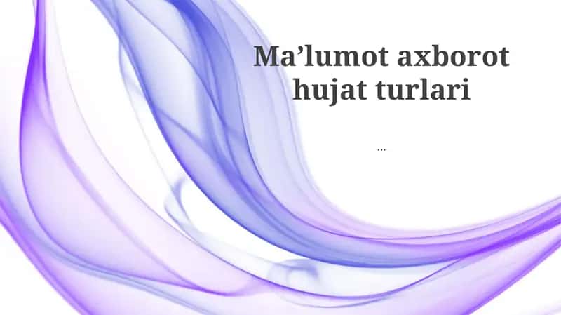 Ilmiy manbalar (Scientific Sources)