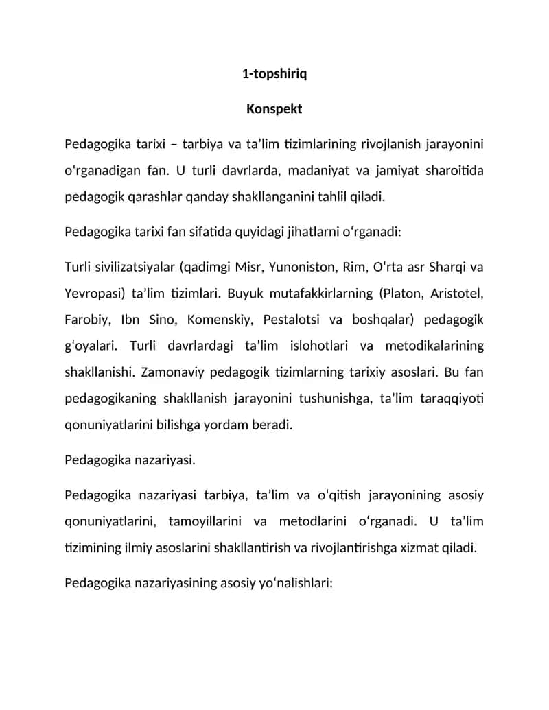 Pedagogika tarixi