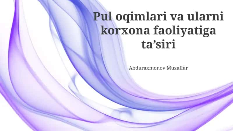 Naqd pul oqimlarini boshqarish strategiyalari