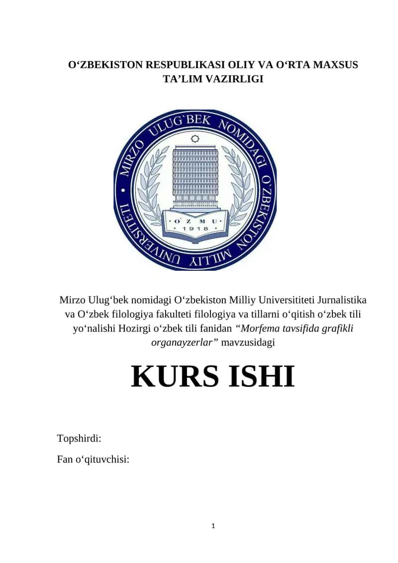 Morfema tavsifida grafikli organayzerlar