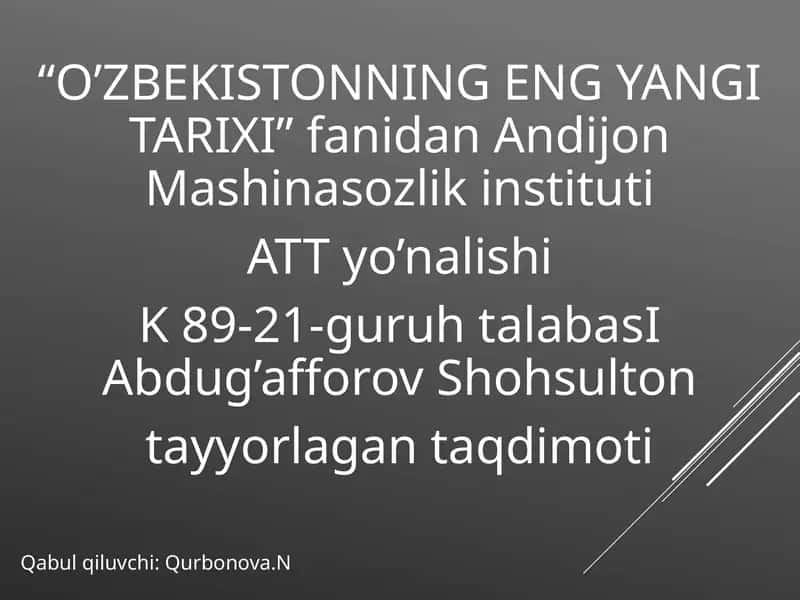 Ҳаракатлар стратегияси - Иқтисодий тараққиёт кафолати