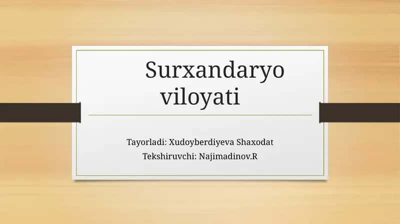 Surxandaryoviloyati