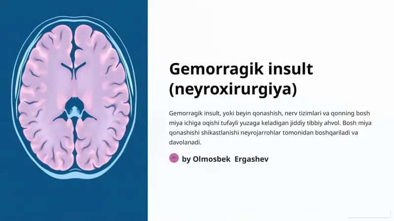 Gemorragik insult (neyroxirurgiya)