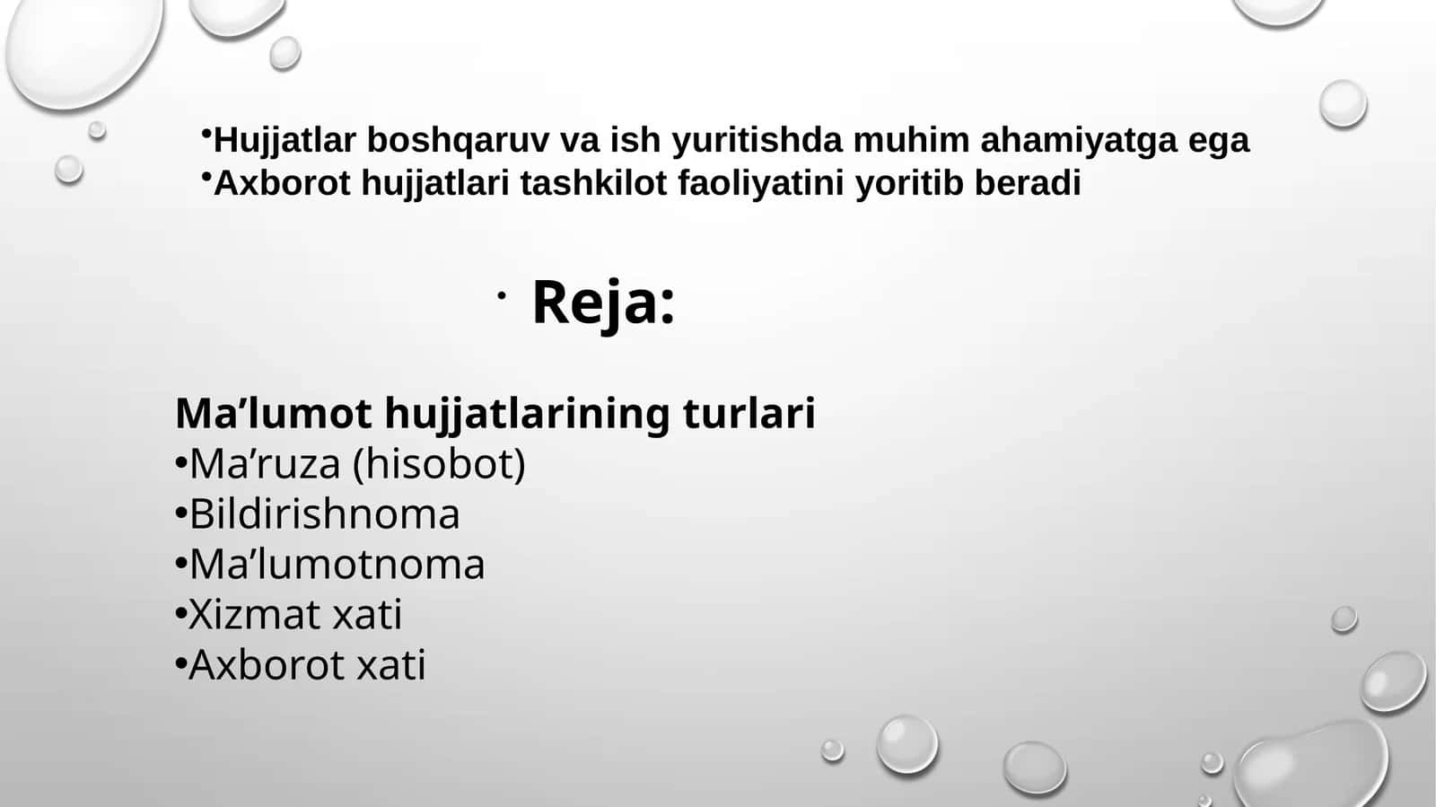 Axborot hujjatlari