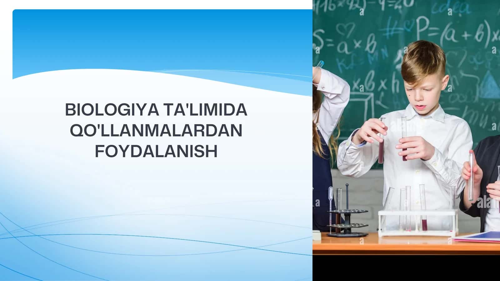 BIOLOGIYA TA'LIMIDA QO'LLANMALARDAN FOYDALANISH