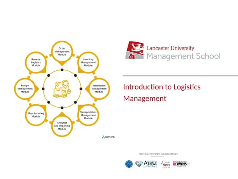 Logistics managementning mukammal tanishuvi