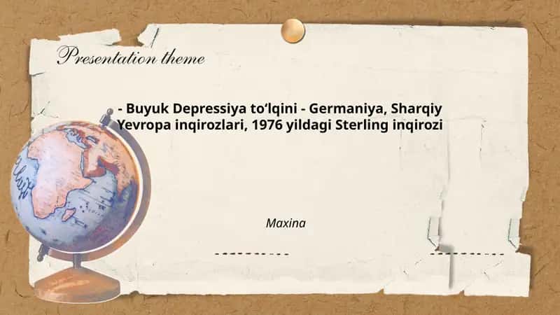 Buyuk Depressiya to‘lqini - Germaniya, Sharqiy Yevropa inqirozlari, 1976 yildagi Sterling inqirozi Maxina