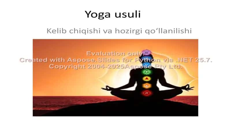 Yoga usuli