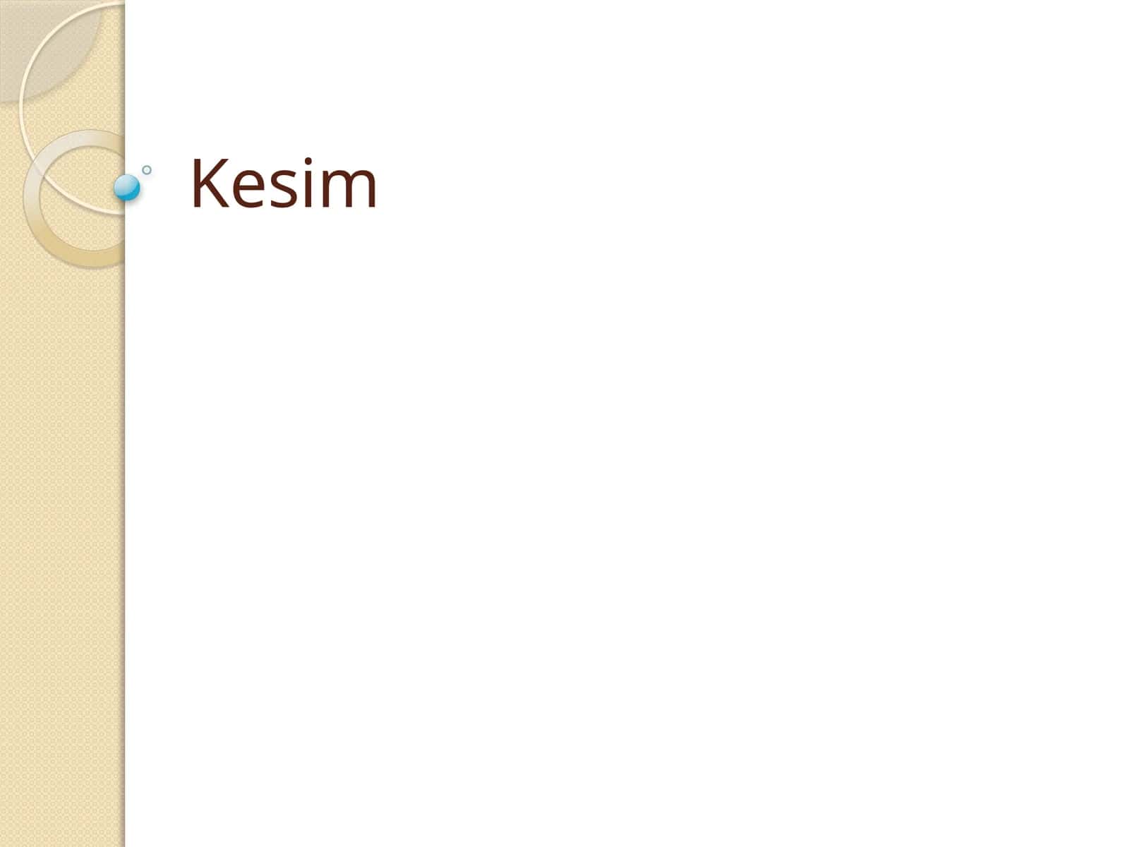 Kesim