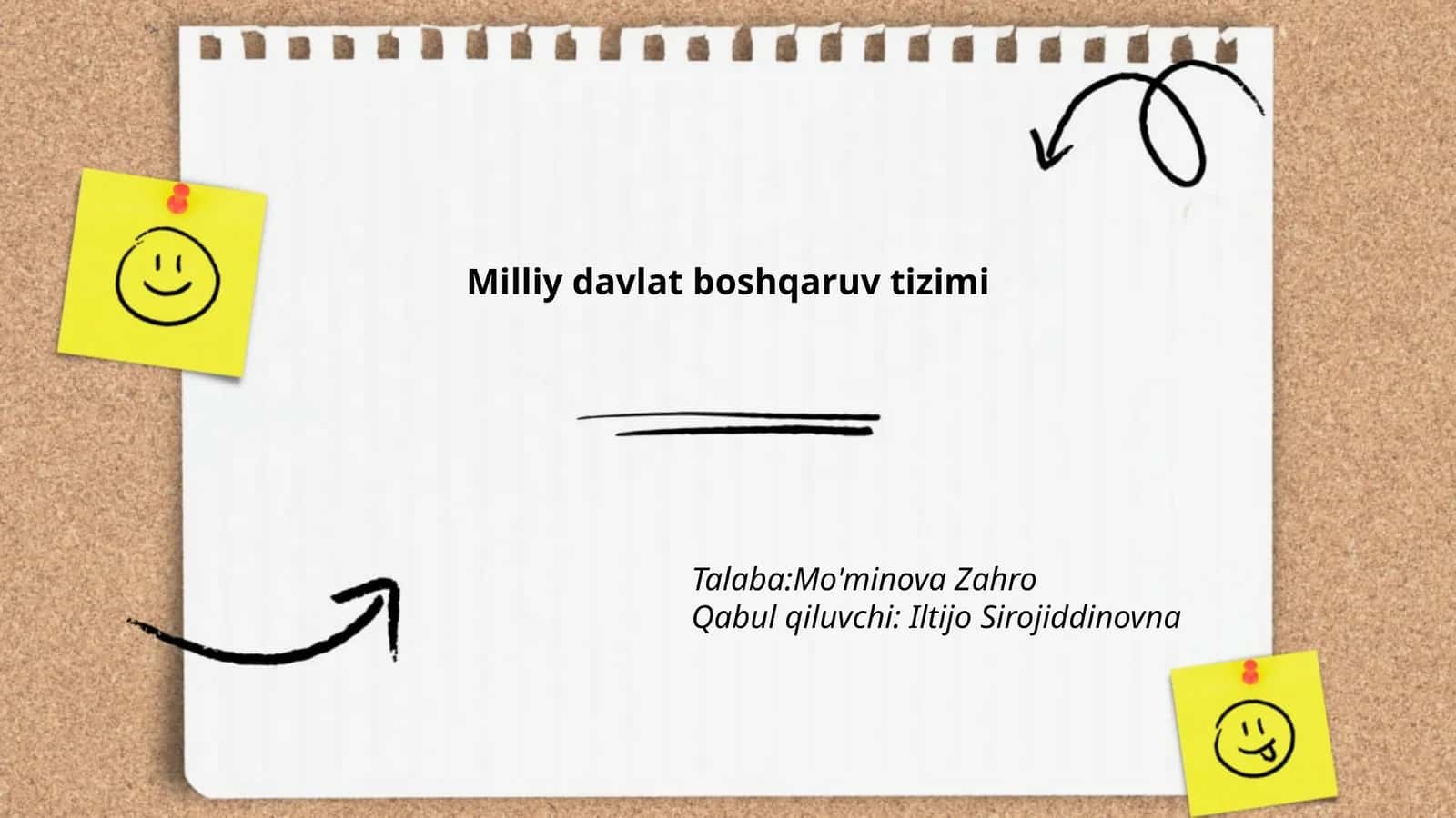 Milliy davlat boshqaruv tizimi
