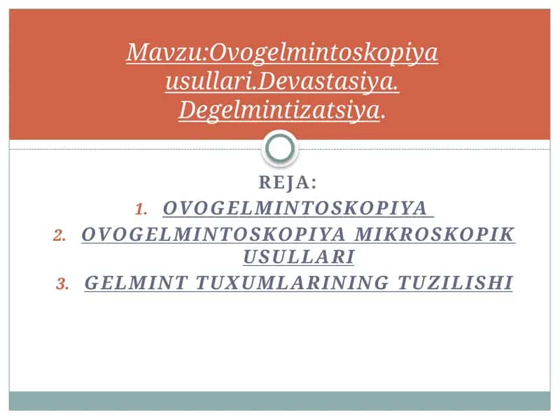 Ovogelmintoskopiya
