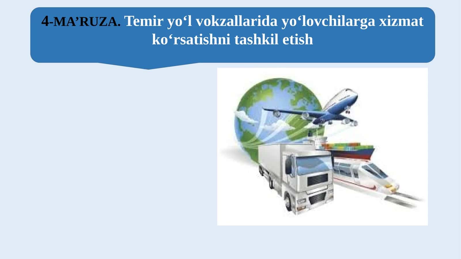 temir yoʻl vakzallarida yoʻlovchilarga xizmat koʻrsatish tashkil etish