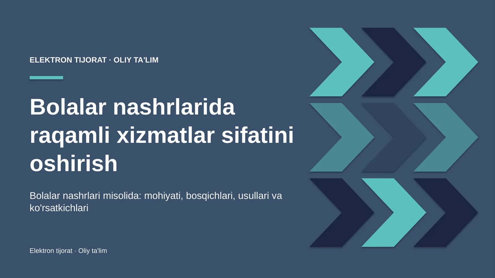 bolalar nashrlarida raqamli xizmatlar sifatini oshirish 9877