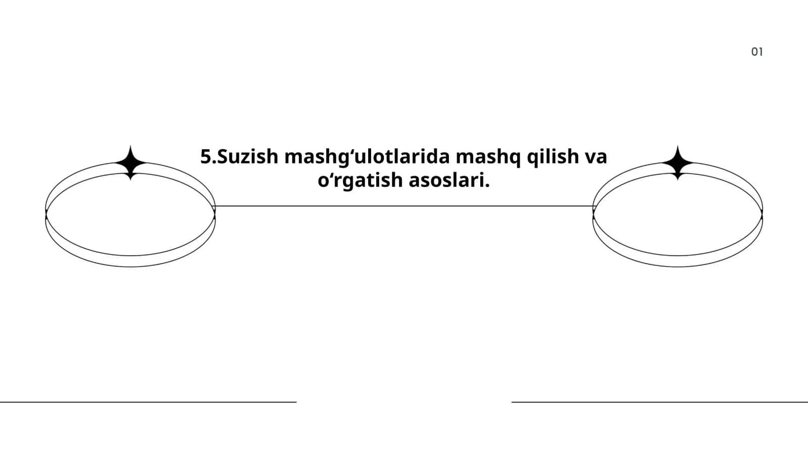 Suzish mashg‘ulotlarida mashq qilish va o‘rgatish asoslari