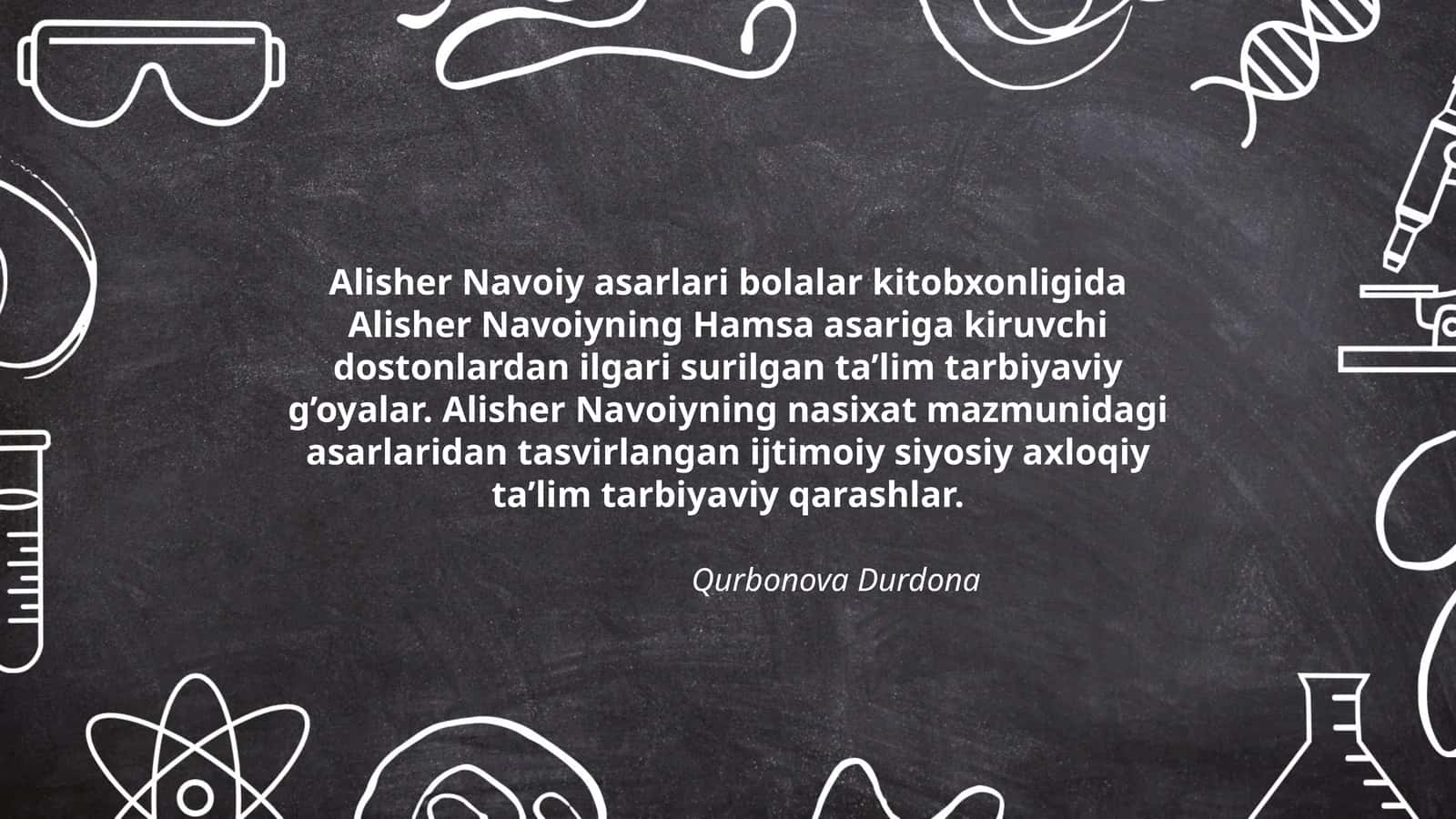 Alisher Navoiy asarlari