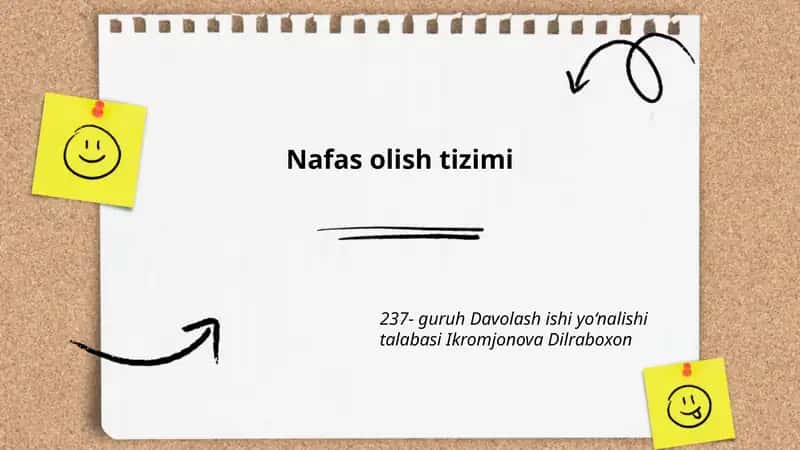 Nafas olish tizimi