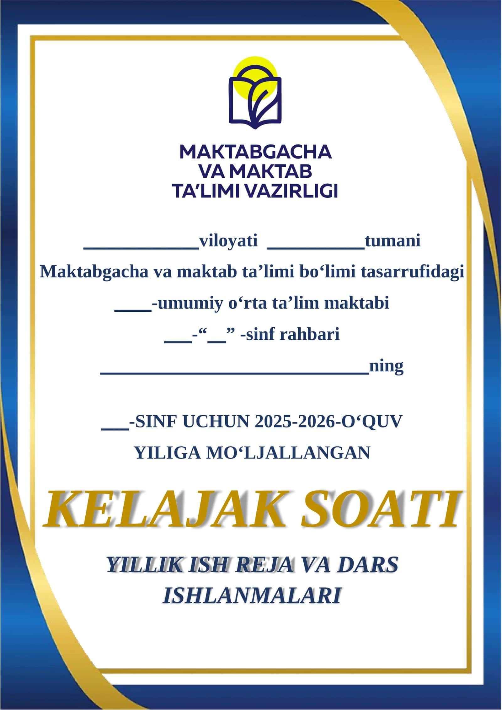 Kelajak soati darslari