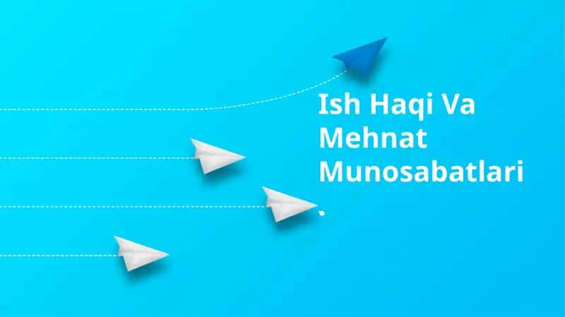 Ish Haqi Va Mehnat Munosabatlari