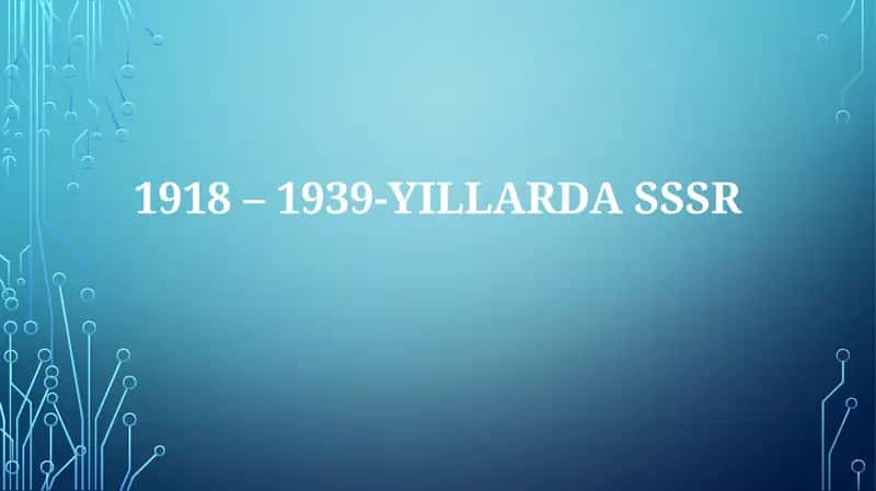 Totallitarizm va Sovet Ittifoqi