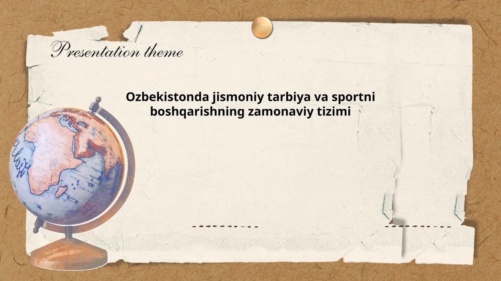 O‘zbekistonda jismoniy tarbiya va sportni boshqarishning zamonaviy tizimi