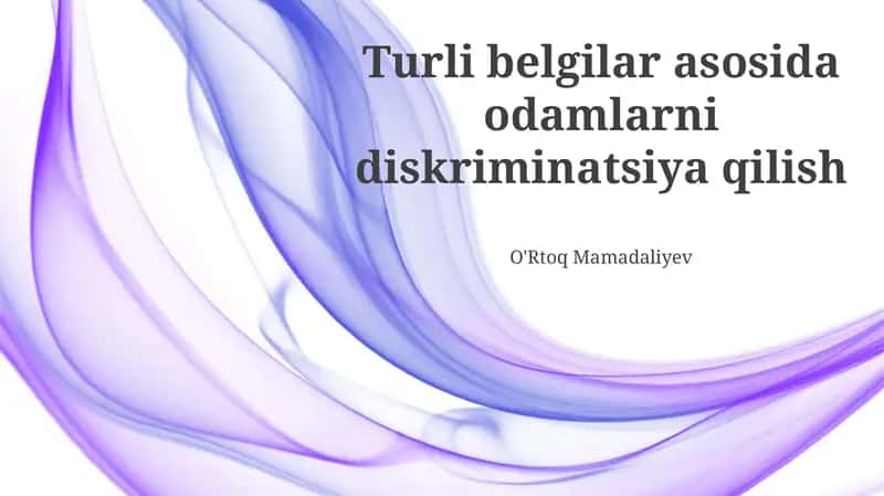 Sistemli kamsitish