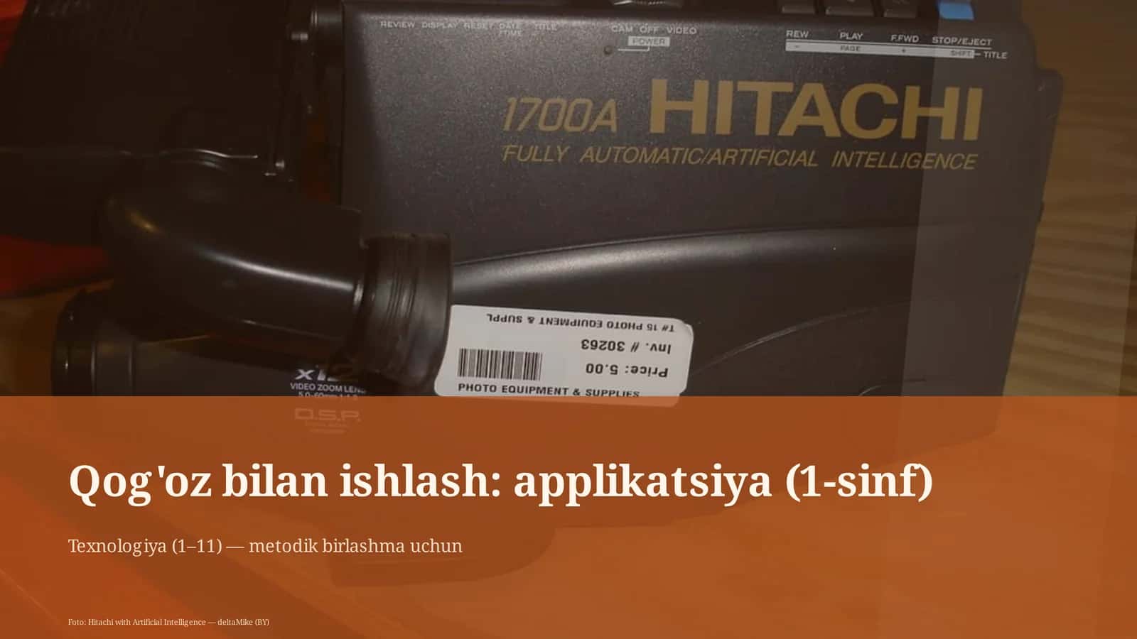 Qog'oz bilan ishlash: applikatsiya (1-sinf)