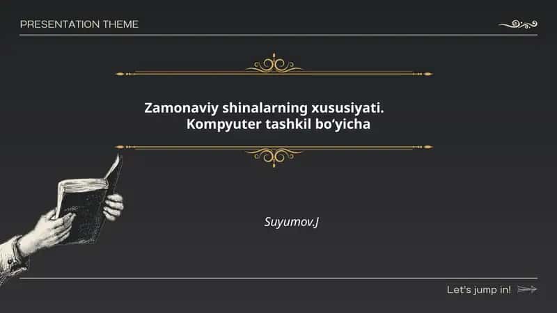 Zamonaviy shinalarning xususiyati