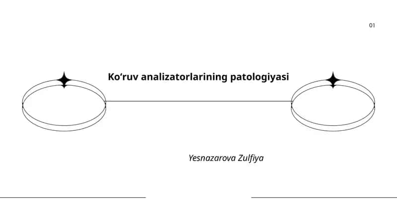 Koʻruv analizatorlarining patologiyasi