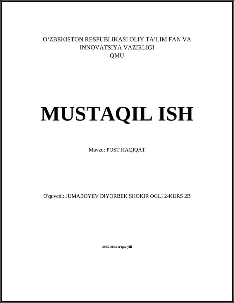 Post-haqiqat