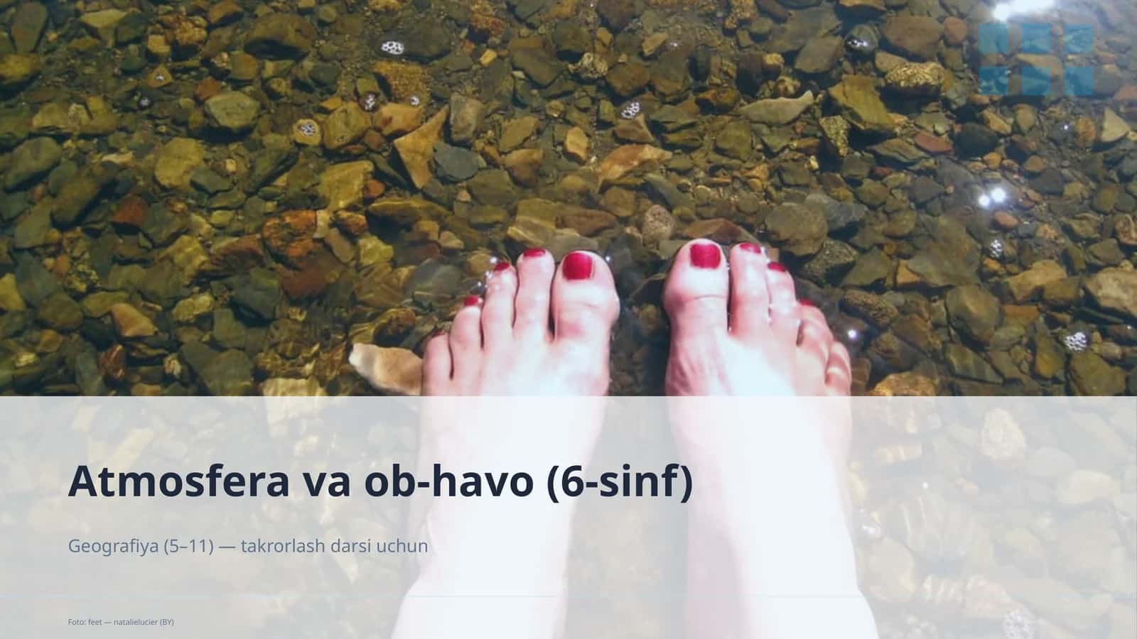 Atmosfera va ob-havo (6-sinf)