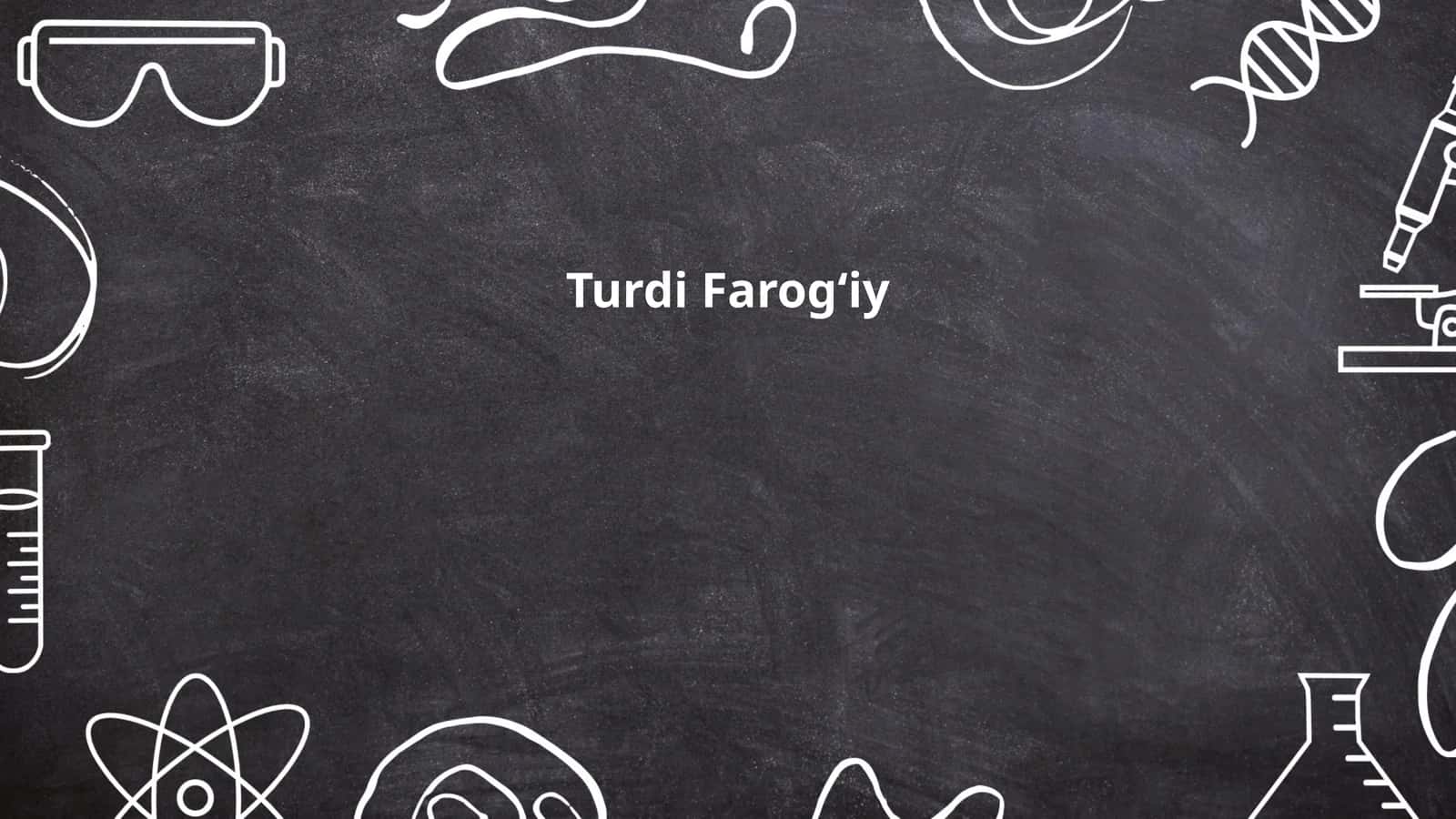 Turdi Farogʻiy