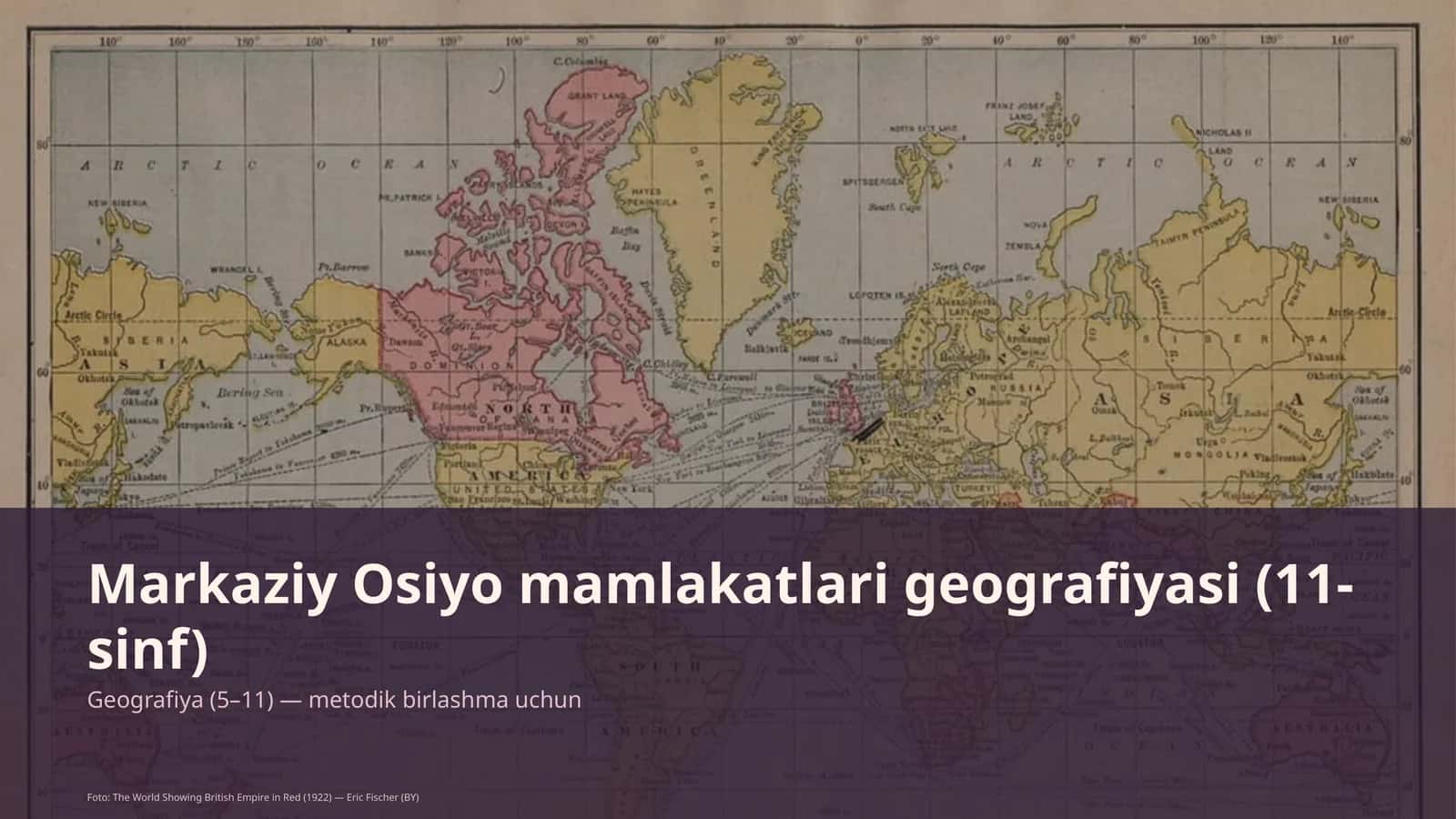 Markaziy Osiyo mamlakatlari geografiyasi (11-sinf)
