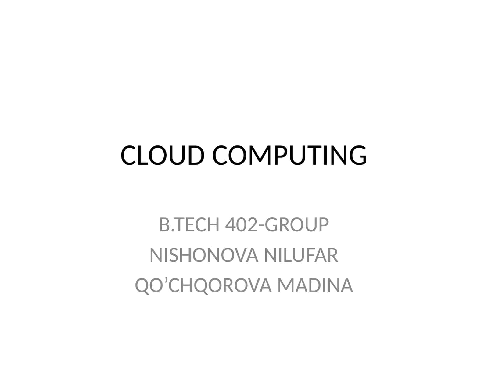 OPEN SOURCE SOFTWARE PLATFORMS FOR PRIVATE CLOUD