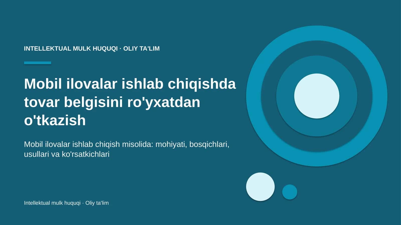 mobil ilovalar ishlab chiqishda tovar belgisini ro'yxatdan o'tkazish 5214