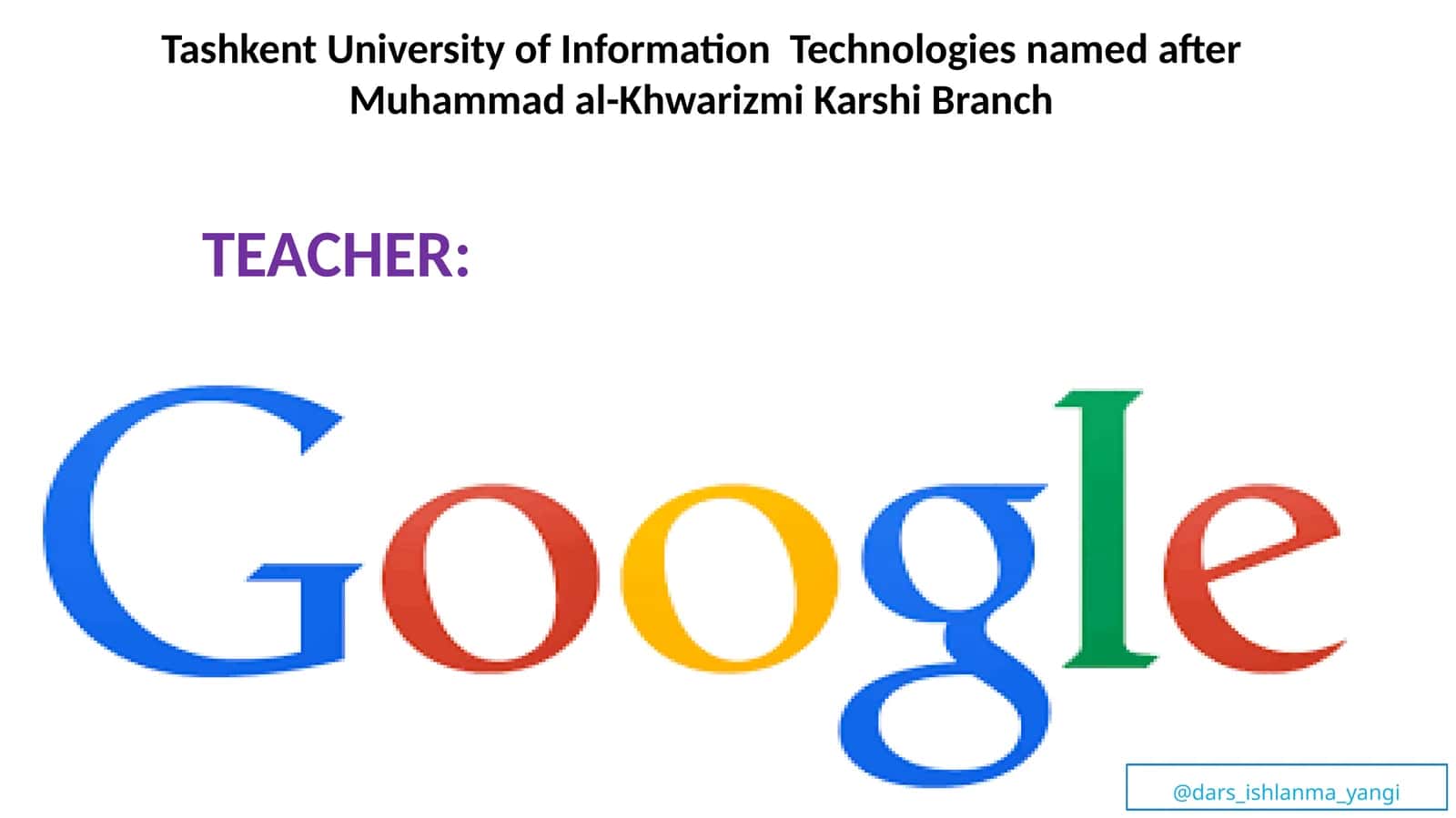 Google Search History