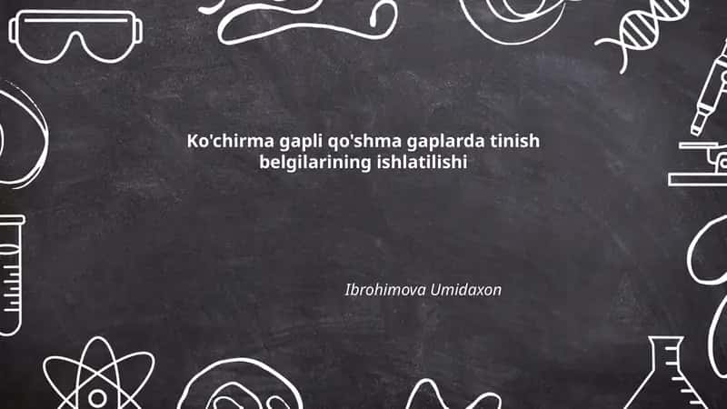 Ko'chirma gapli qo'shma gaplarda tinish belgilarining ishlatilishi