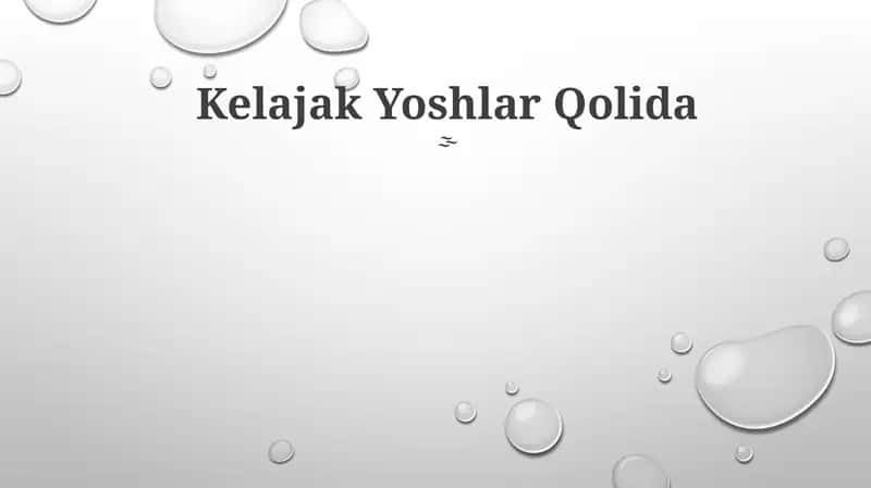 Kelajak Yoshlar Qolida