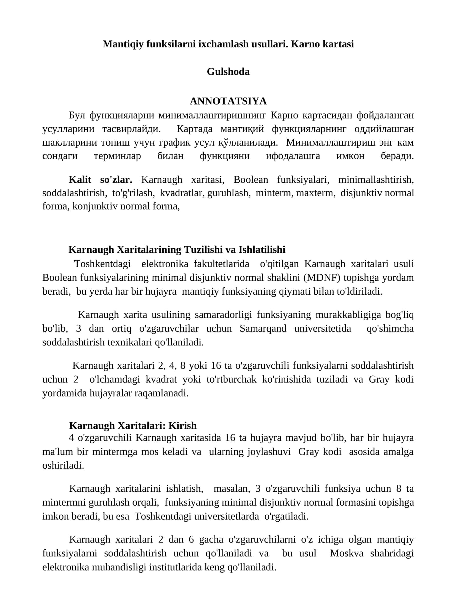 Karno kartasi