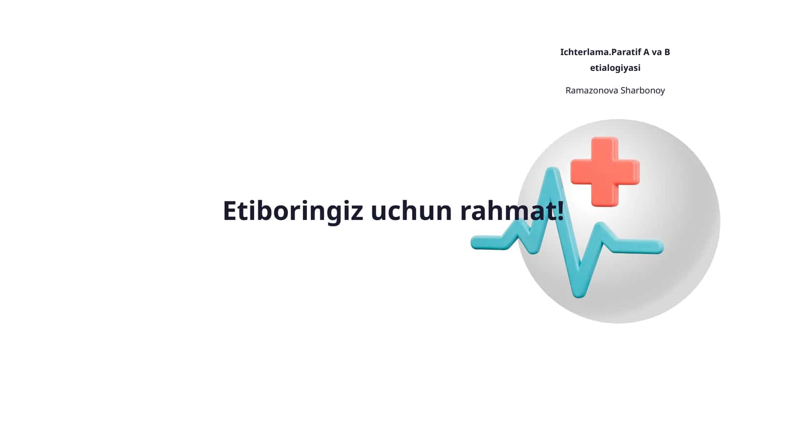 Ichterlama.Paratif A va B etialogiyasi