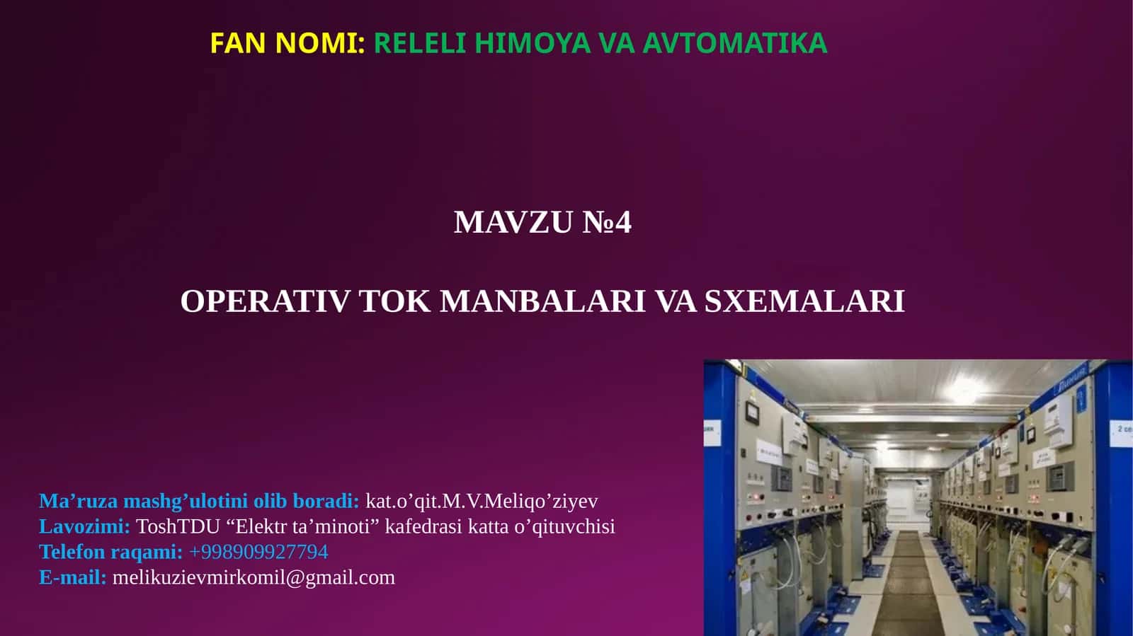OPERATIV TOK MANBALARI VASXEMALARI