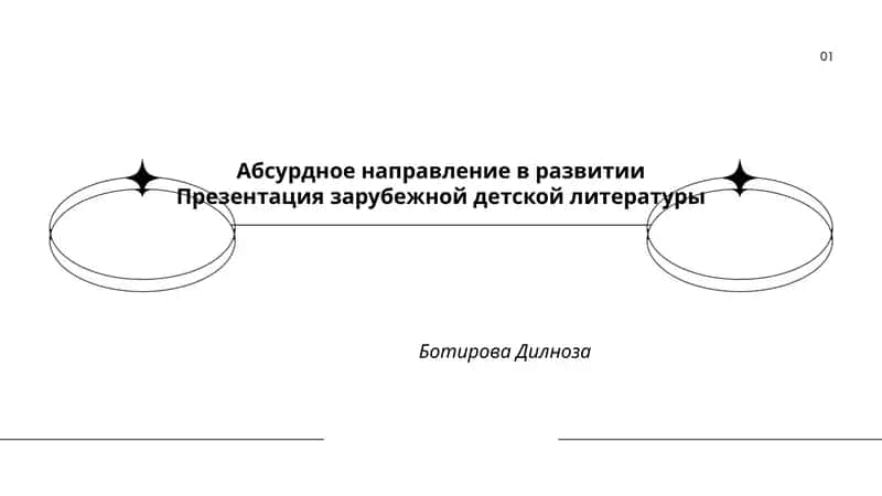 Абсурдное направление в развитии Презентация зарубежной детской литературы
