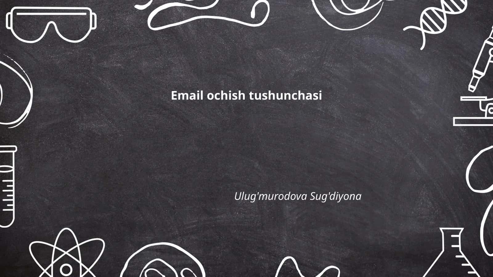 Elektron pochta tarixi