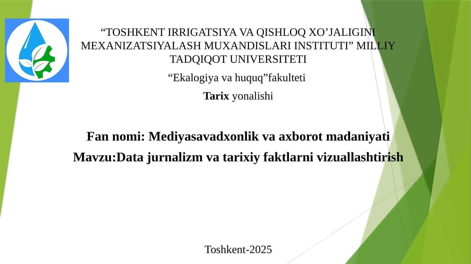 Data jurnalizmning afzalliklari
