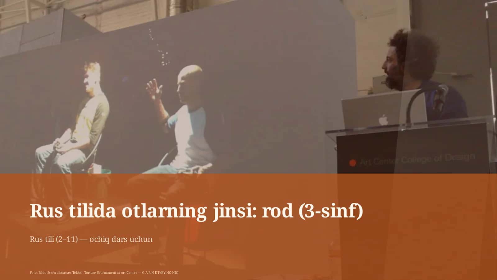 Rus tilida otlarning jinsi: rod (3-sinf)