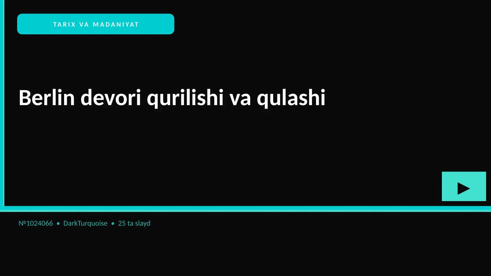 Berlin devori qurilishi va qulashi