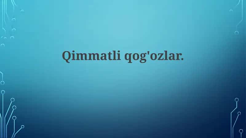 Qimmatliqog'ozlar