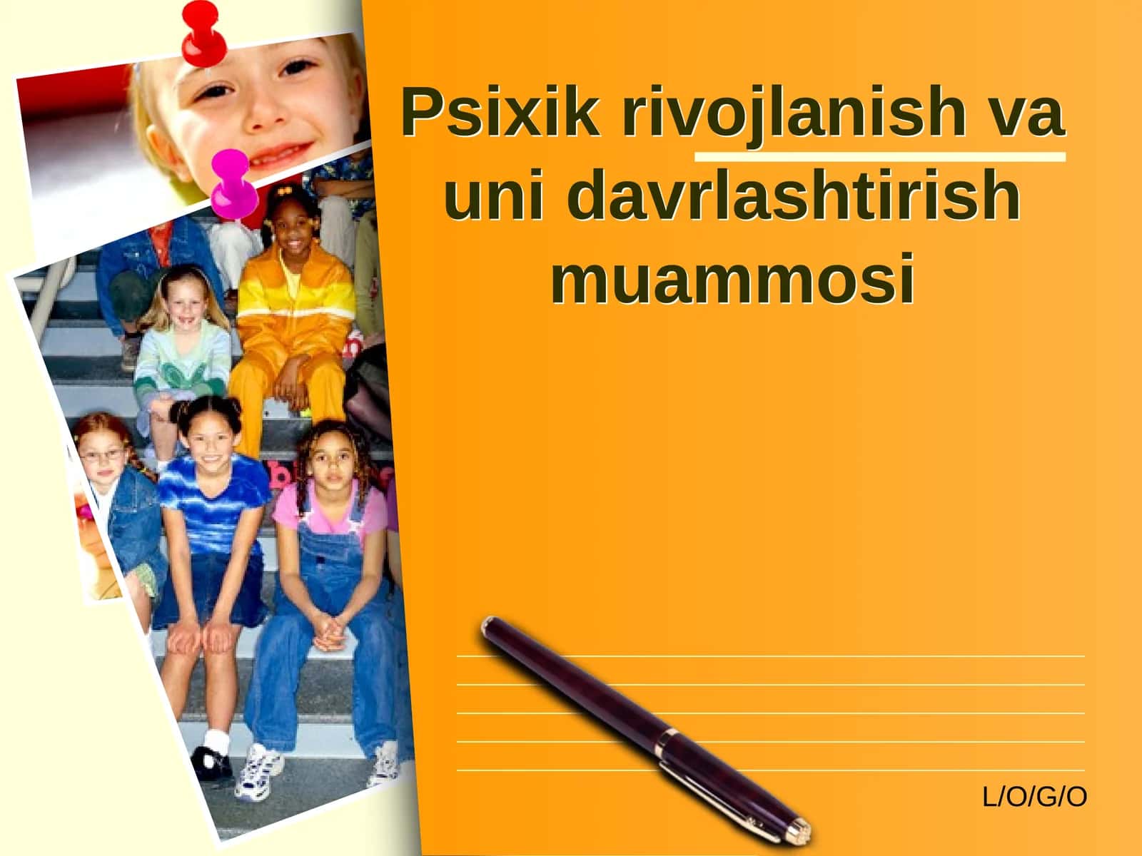 Psixik rivojlanish va uning davrlashtirish muammosi