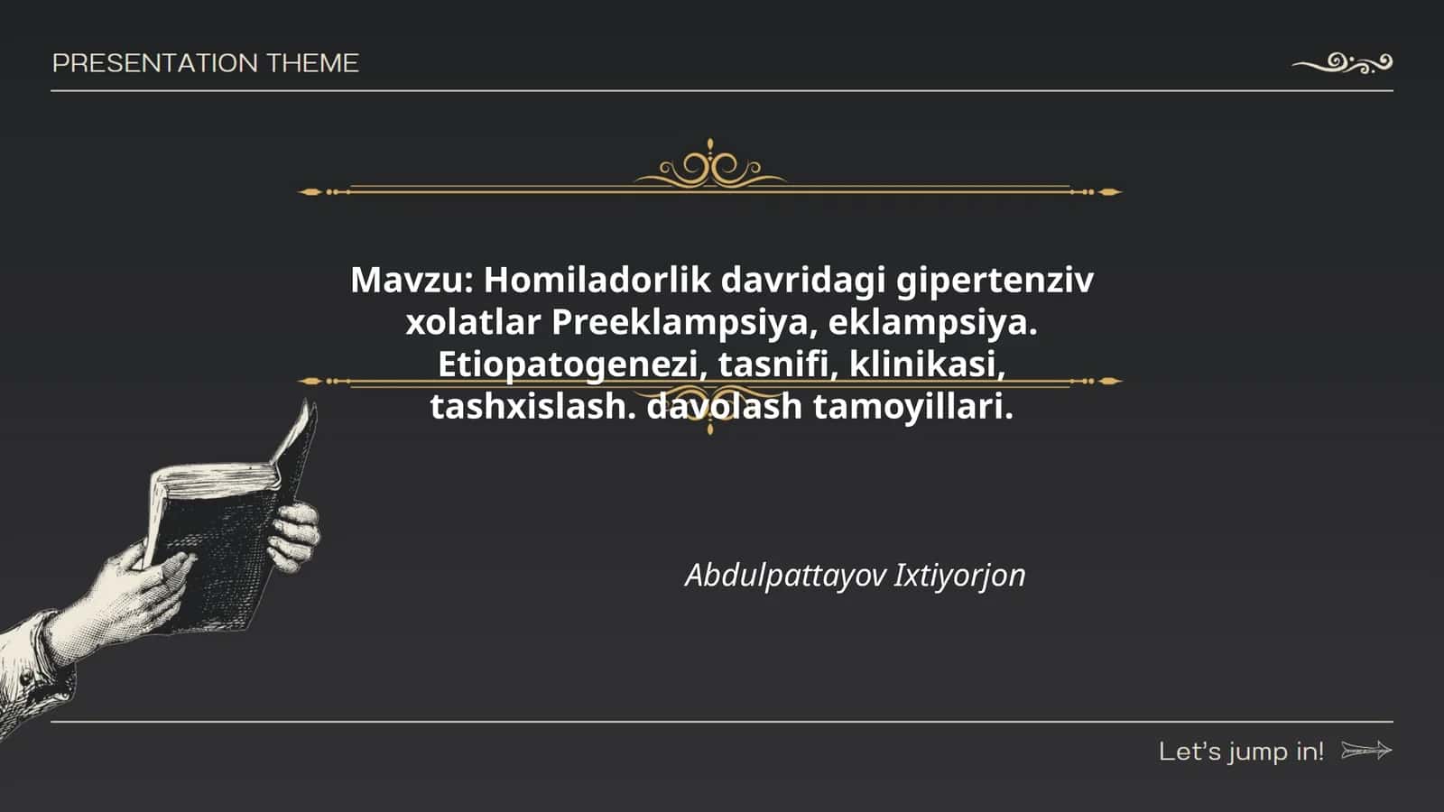Homiladorlik davridagi gipertenziv xolatlar Preeklampsiya, eklampsiya