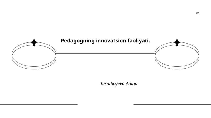 Pedagogning innovatsion faoliyati