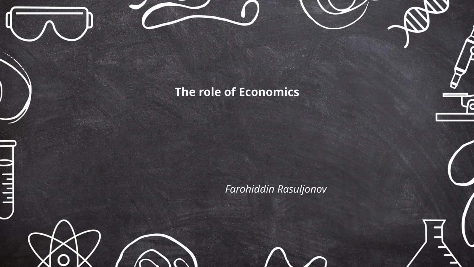 The role of Economics